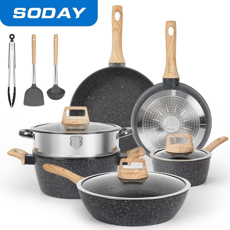 Granite Induction Cookware Set